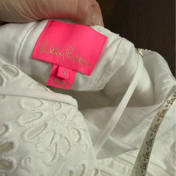 🆕 Lily Pulitzer Eyelet Dress - Picture 7 of 9